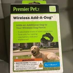 Premier Pet Wireless Add-A-Dog Receiver - Lime Green